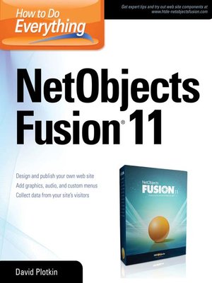cover image of How to Do Everything NetObjects Fusion11